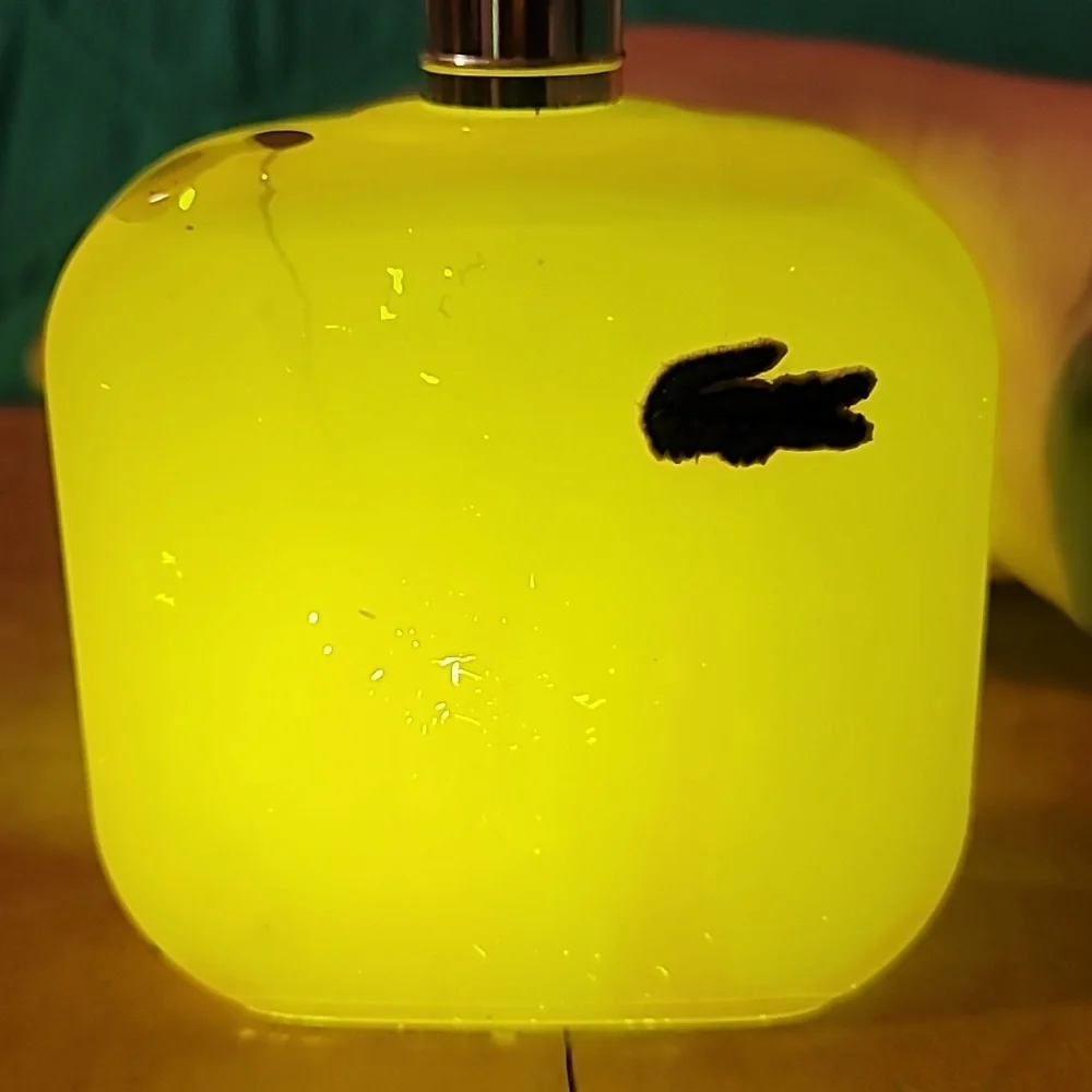 Lacoste Eau De Lacoste L.12.12 Jaune 3.3 oz‎ 100ml E.D.T. Tester Spray Fragrance
